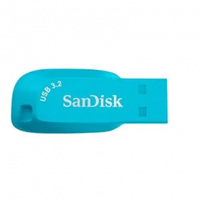 Imagem da oferta Pen Drive 64GB SanDisk Ultra Shift USB 3.2 Azul - SDCZ410-064G-G46BB