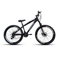 Imagem da oferta Bicicleta Gios 26 4Trix frx Freio Disco Mec Cambios Shimano 21v Preto Brilho Cinza