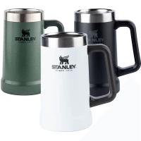 Imagem da oferta Kit 3 Unidades Canecas Térmicas de Cerveja Stanley - 709ml