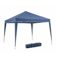 Imagem da oferta Tenda Articulada Gazebo 3x3m Articulado Alumínio Praia Camping Com Bolsa - Azul