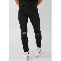 Imagem da oferta Calça black jeans masculina skinny destroyed | Pool by