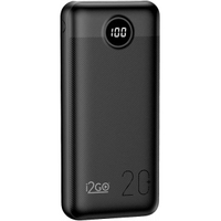 Imagem da oferta I2GO Carregador Portátil (Power Bank) Ultra Rápido 20000mAh Power Delivery 20W 2 Saídas USB + 1 Saída/Entrada USB-C Preto i2GO PRO