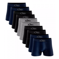 Imagem da oferta Kit 10 Cueca Boxer Zorba 781 Original Em Algodão Sem Costura