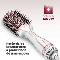 Imagem da oferta Escova Secadora White Rosé Line Mundial