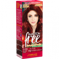 Imagem da oferta Tinta de Cabelo Maxton Free Ruiva Mega Arrojada 6.66