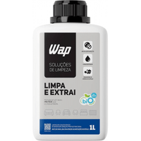 Imagem da oferta WAP Detergente Limpador Para Extratoras Limpa E Extrai 1L Com Fragrância E Sem Espuma Branco E Azul