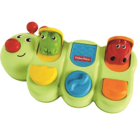 Imagem da oferta Brinquedo Educativo Lagarta de Atividades GCM80 - Fisher-Price