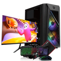 Imagem da oferta PC Completo Mancer Draco AMD Athlon 3000G 8GB DDR4 SSD 240GB + Monitor 21 + Kit Periféricos