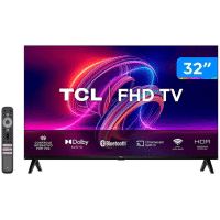 Imagem da oferta Smart TV TCL LED 32" FHD com Android TV Wi-Fi Bluetooth - S5400AF