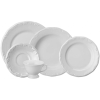 Imagem da oferta Serviço de Jantar e Chá Schmidt 20 peças Porcelana Branco