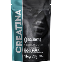 Imagem da oferta Creatina Monohidratada Soldiers Nutrition 1Kg 100% Pura Importada