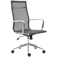 Imagem da oferta Cadeira de Escritório Presidente Giratória com Relax Eames Star Preta