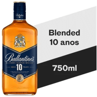 Imagem da oferta 2 Unidades Whisky Ballantine's 10 Anos Blended Escocês 750ml