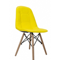 Imagem da oferta Cadeira Eames Botone Amarela