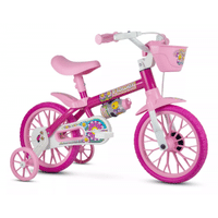 Imagem da oferta Bicicleta Infantil Aro 12 Flower - Nathor