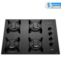 Imagem da oferta Fogão Cooktop 4 Bocas Mesa Vidro Atlas Agile Up Bivolt