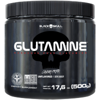 Imagem da oferta Glutamina Caveira Preta 500g