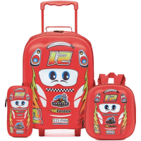 Imagem da oferta Kit Mochila de Rodinhas + Lancheira + Estojo Infantil Escolar - Spector