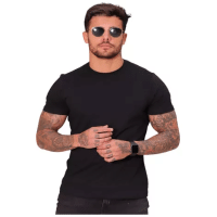 Imagem da oferta Camiseta Masculina Básica Algodão