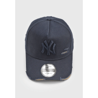 Imagem da oferta Boné Aberto New Era New York Yankees Mlb Aba Curva Azul-Marinho