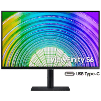 Imagem da oferta Monitor QHD Samsung 27" HDMI Display Port USB USB-c 90W LAN HAS Preto - LS27A600UULXZD