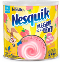 Imagem da oferta Achocolatado Em Pó Nesquik Morango 380g