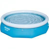 Imagem da oferta Piscina Bestway Fast Set com Borda 3700L