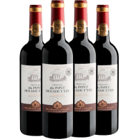 Imagem da oferta Kit 4 Vinhos Château du Pont des Gouttes Bordeaux AOC por R$39,90 cada garrafa