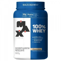 Imagem da oferta Whey Protein 100% - 900g - Cookies & Cream - Max Titanium