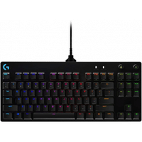 Imagem da oferta Teclado Mecânico Gamer Logitech G PRO com Layout US RGB LIGHTSYNC Design TKL Cabo Destacável e Switch Exclusivo GX Blue Clicky