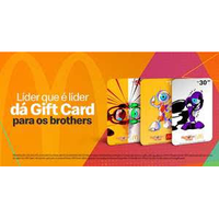 Imagem da oferta 30% de Desconto em Compras no Mcdonald's com Gift Card