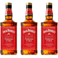 Imagem da oferta 3 Unidades Whisky Jack Daniel's Tennessee Fire - 1L