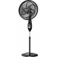 Imagem da oferta Ventilador de Coluna 30cm Turbo Mondial Preto/Prata 50W 110V - VT-30C-NB