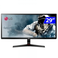 Imagem da oferta Monitor Gamer LG LED 29" UltraWide Full HD HDMI 29UM69G-B.AWZM - Preto - Bivolt