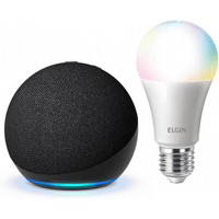 Imagem da oferta COMBO - Echo Dot 5ª geração + Lâmpada Elgin 10W