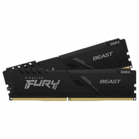 Imagem da oferta Memória RAM Kingston Fury Beast 16GB (2x8GB) 3200MHz DDR4 CL16 - KF432C16BBK2/16