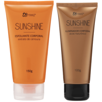 Imagem da oferta Kit Sunshine Esfoliante Corporal 150g + Sunshine Iluminador 100g - TB Make