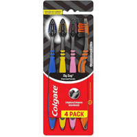 Imagem da oferta Escova Dental Colgate ZigZag Carvão 4 unidades