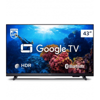 Imagem da oferta Smart TV Philips 43" Full HD 43PFG6918/78 Google TV Comando de Voz HDR 3 HDMI Wifi 5G Bluetooth