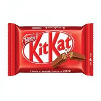 Imagem da oferta 4 Unidades Chocolate Kit Kat ao Leite Nestlé - 415g (R$ 3,49 a unidade)