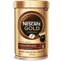 Imagem da oferta Nescafé Gold Espresso Equilibrado 8 Café Solúvel em Pó 100g