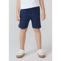 Imagem da oferta Shorts Infantil Menino em Moletom - Azul