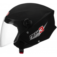 Imagem da oferta Capacete Para Moto Aberto Pro Tork New Liberty Three Preto Fosco 60