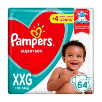 Imagem da oferta Fralda Pampers XXG Supersec Jumbo 64 Unidades