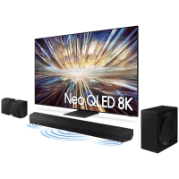 Imagem da oferta Combo AI Big TV 85" Neo QLED 8K 85QN800D 2024 + Soundbar HW-Q990D