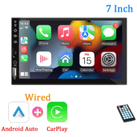 Imagem da oferta Central Multimidia Android Carplay Tela TouchScreen 7" HD