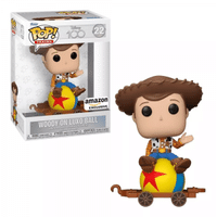 Imagem da oferta Boneco Woody Na Bola De Luxo Trains De Disney 100 anos 22 Funko Pop!