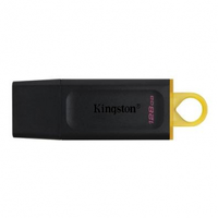 Imagem da oferta Pen Drive DataTraveler Exodia 128GB Kingston com Conexão USB 3.2 Preto/Amarelo - DTX/128GB