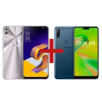 Imagem da oferta Smartpones Asus ZenFone 5 4GB RAM 64GB + Zenfone Max Shot 3GB RAM 32GB