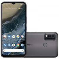 Imagem da oferta Smartphone Nokia G11 Plus NK095 Cinza 4G 128GB (64GB memória interna + 64GB via cartão de memória) 3GB RAM Tela 6,5